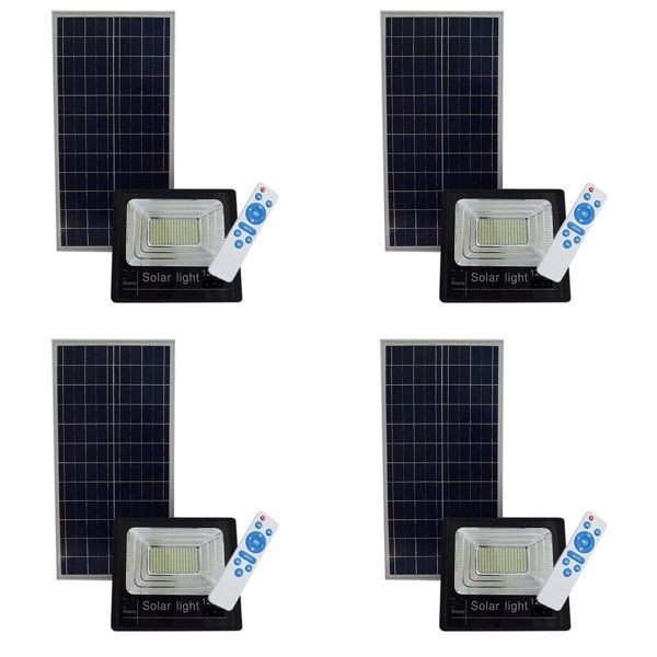 120W Solar Led Flood Light - Set of 4