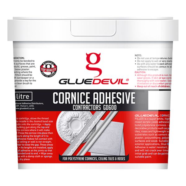 GlueDevil - 2Kg GD600 Contractors Cornice Adhesive