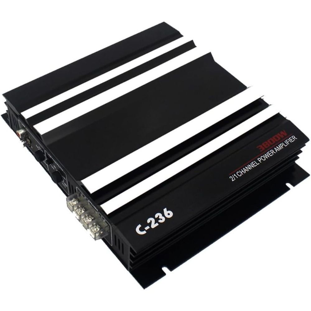 Amplifier Car Audio High Power Power Car Amplifier 2 Channel 3800W