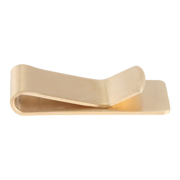 Fashion brass Money Clip Simple Dollar Cash ID Card Clamp