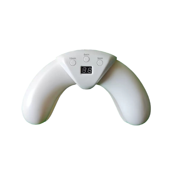 Folding UV nail lamp, quick drying U-shaped non blackening LED UV lamp