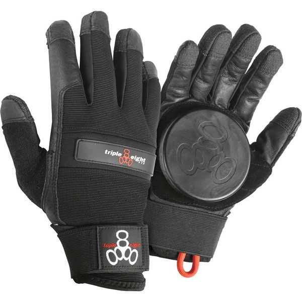 Triple8 Downhill Skate Gloves - Black