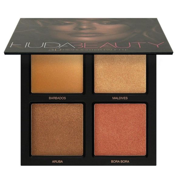 Huda Beauty 3D Highlighter Palette Bronze Sands Edition