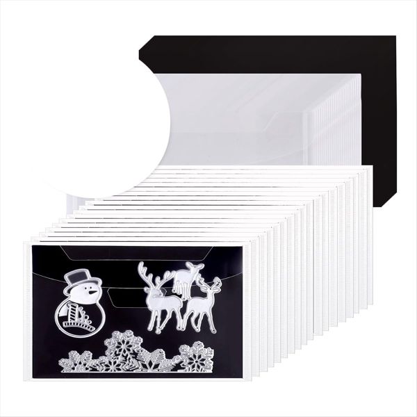 20Pcs Magnetic Bags And Paper Stamp And Die Storage Master