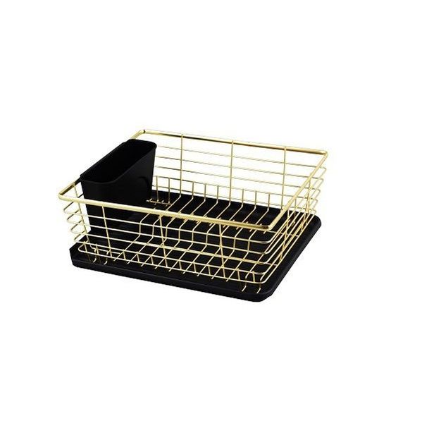 Dish Rack Gold - 36 x 31 x 14cm