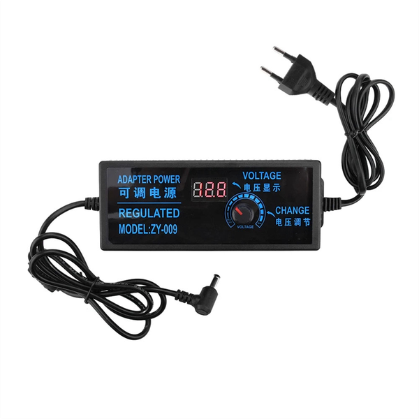 Adjustable Voltage Power Supply Adapter EU Plug