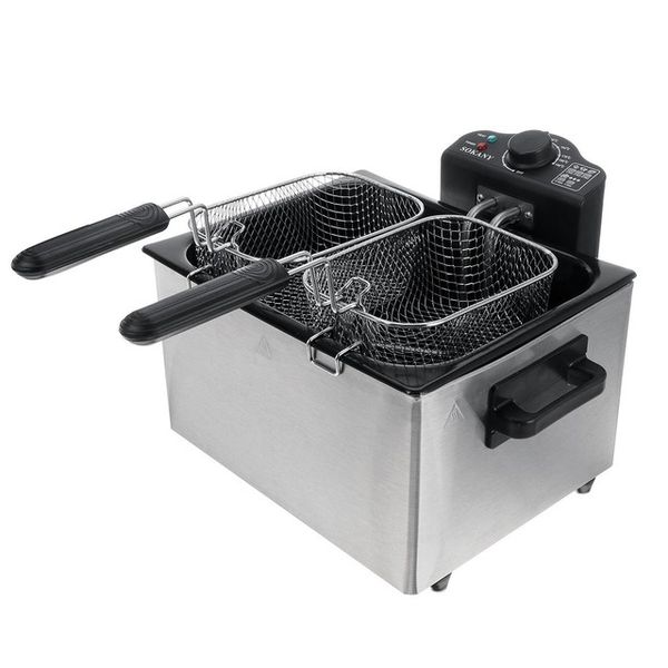 2000W Multifunctional 5L Deep Fryer with Overheating protection