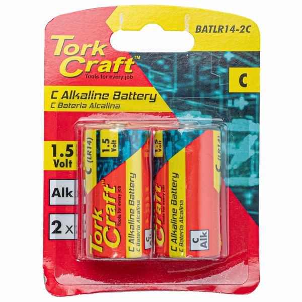 Tork Craft - D Alkaline Battery (1.5 V)