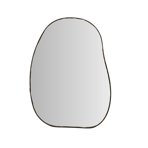 H&amp;S - Blob Mirror 47x35x1,5cm with Black Frame