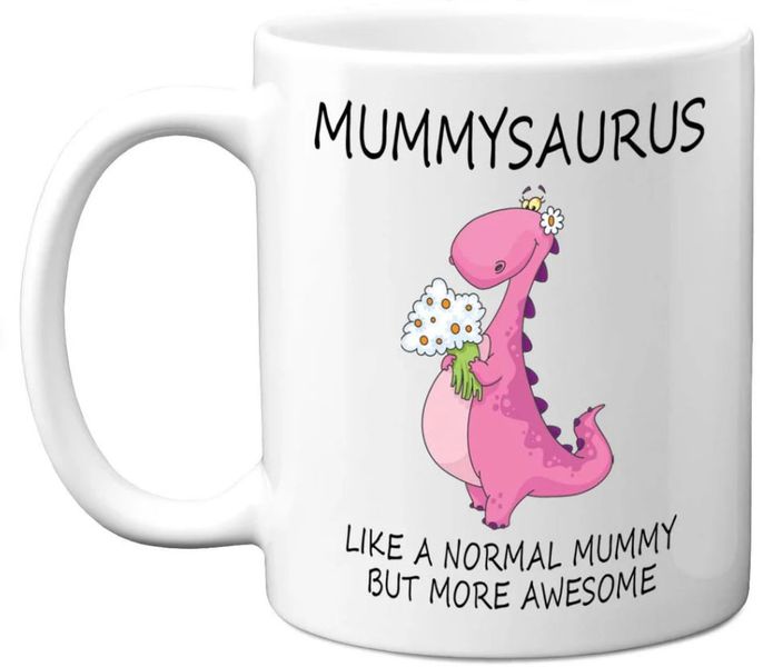 Mummysaurus Birthday Christmas Mother's Day Gift 11Oz Premium Coffee Mug