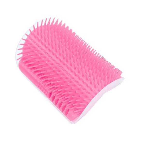 Pet Grooming Brush Comb Grooming Wall Brush Self Massage Tool - Blue
