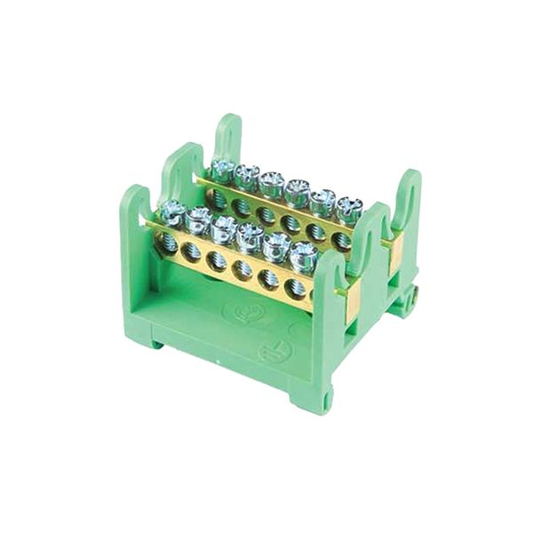 Arno Canali - 75A 2x7-Way Din Mount Terminal Block