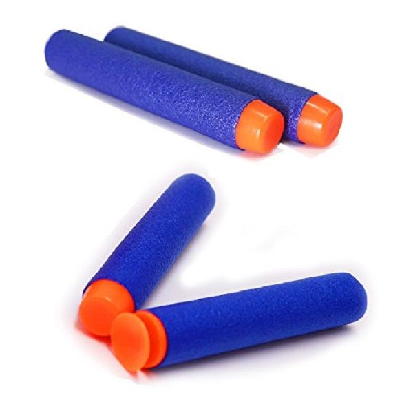 Mihuis Suction Tip Refill Foam Bullet Darts for Nerf Gun - 100 Mix Pack