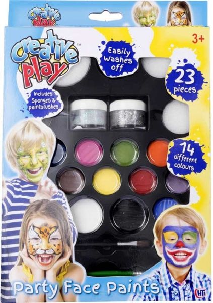 HTI Creative Play - Party Face Paints - 14 Colours