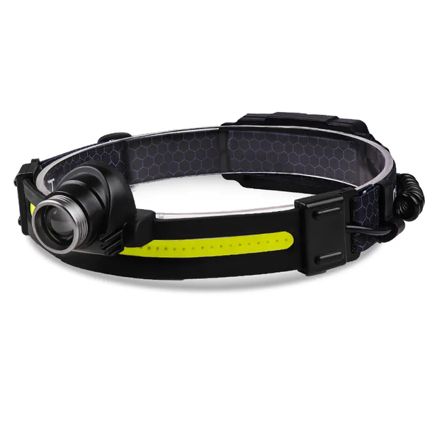 Zoomable LED Induction Headlamp