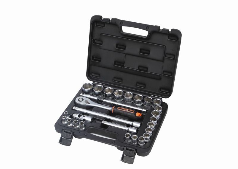 Groz 27 Piece Socket Set- 1/2 Inch Dr
