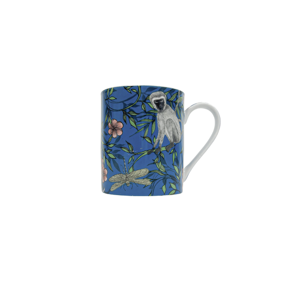 OMADA - Monkey Blue Coffee Mug Set of 4