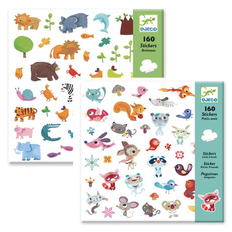 Djeco Sticker Combo - Animals and Small Friends | Buy Online in South  Africa 