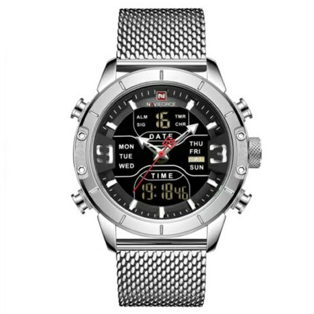 Naviforce Men s Switchblade Watch Silver Shop Today. Get it