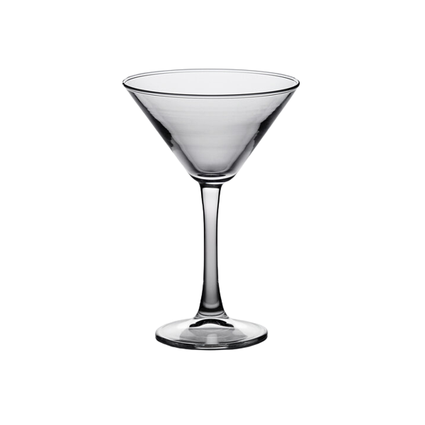 MARTINI GLASS 200ML CLEAR 6 PIECE - Table Essentials.