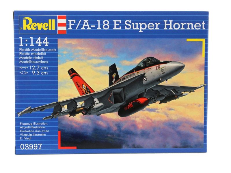 Revell 1/144 F/A-18E Super Hornet Plane Plastic Model Kit