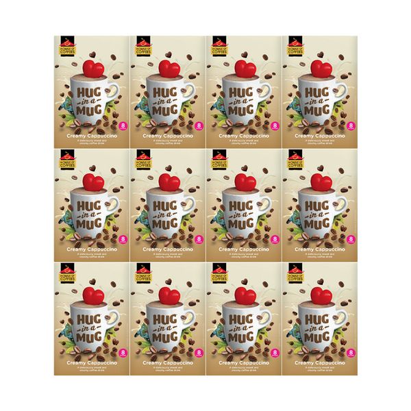 Hug In a Mug Creamy Cappuccino - 12 x 24g 8s