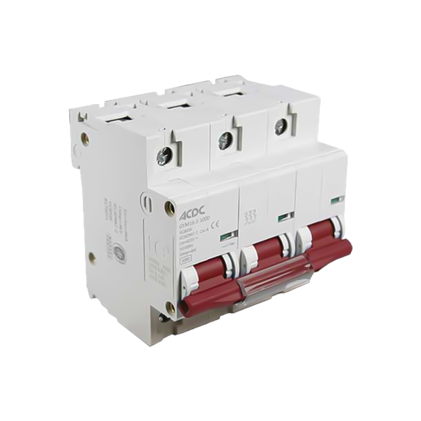 Din Circuit Breaker 3 Pole D-Curve 6KA 100A
