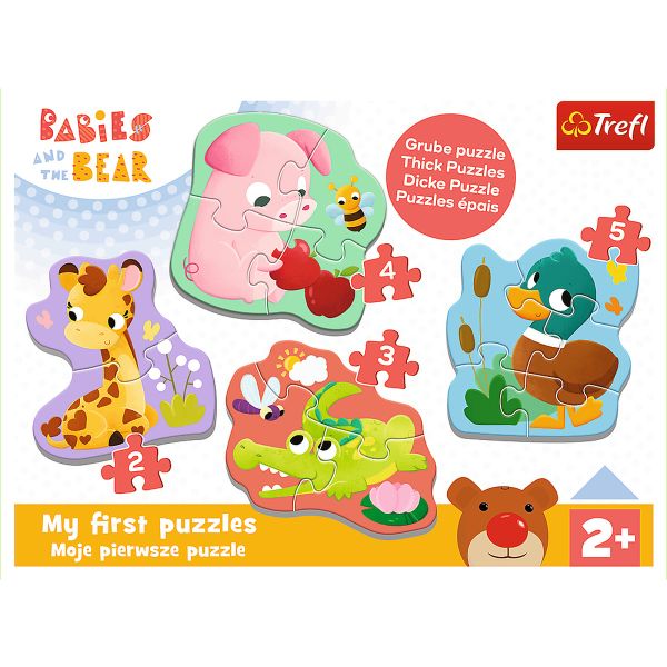 Puzzles - "Baby Classic" - Babies Animals