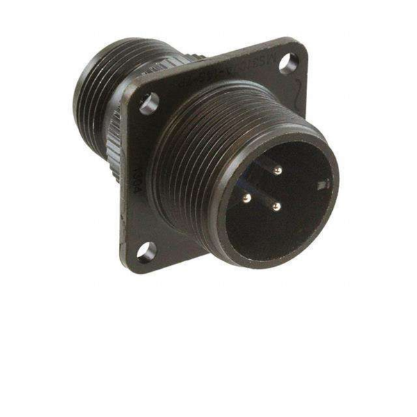 XY3100A-14S-7P: MIL-DTL-5015 Square Flange Male Circular Connector