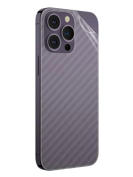 Carbon Fibre Back Film for iPhone 14 Pro Max - 5pcs