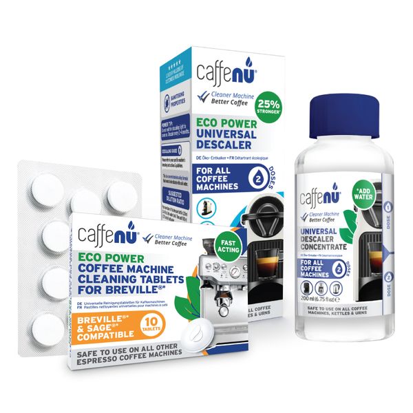 Caffenu Cleaning Tablets and Descaler Kit for Breville