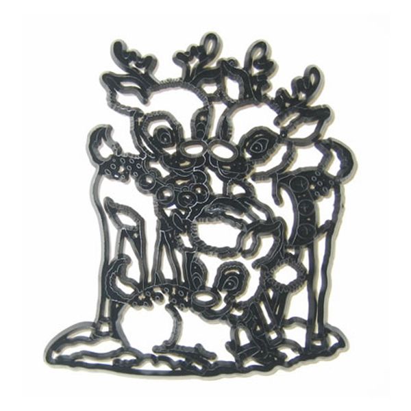 Patchwork Cutters Christmas REINDEER Sugarcraft Cake Icing Decorating