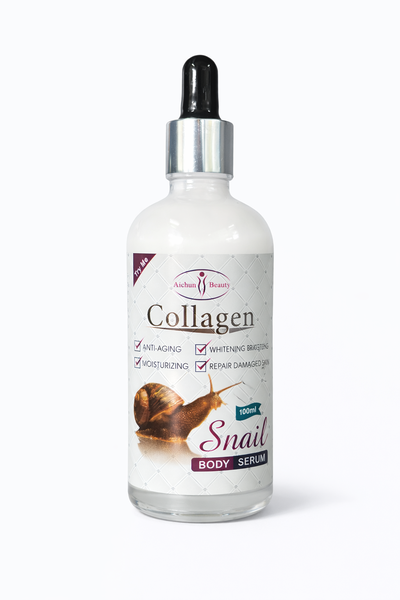 Aichun Beauty Collagen Snail Body Serum - Hydrating &amp; Skin Repair Serum