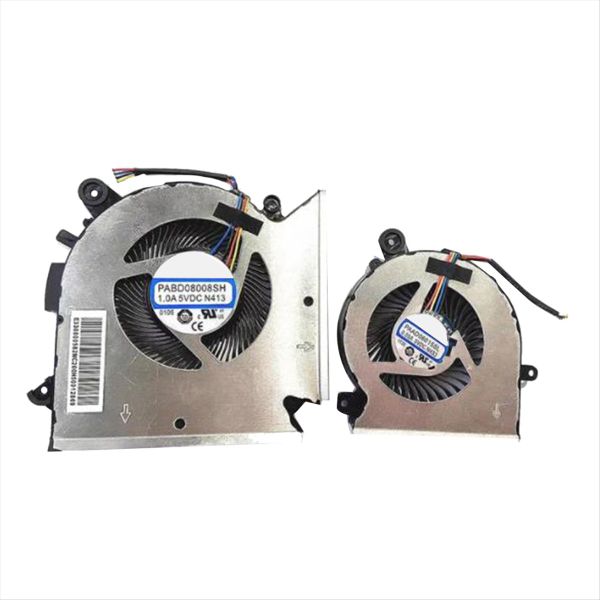 for Msi Gf63 Gf65 Ms-16R1/R3/R5 Wf65 Ms-16W1 W2 Cooling Fan Cpu+Gpu