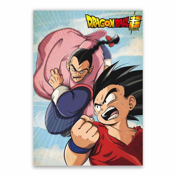 Kid Goku Fighting Poster - A1