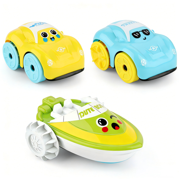 Children's Cartoon Toy Car Bath Toy