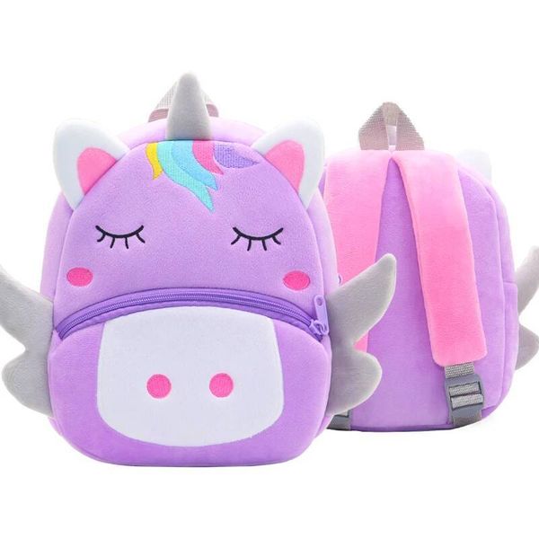 Cute Animals Cartoon Plush Children Backpacks Schoolbag Girls Boys casual