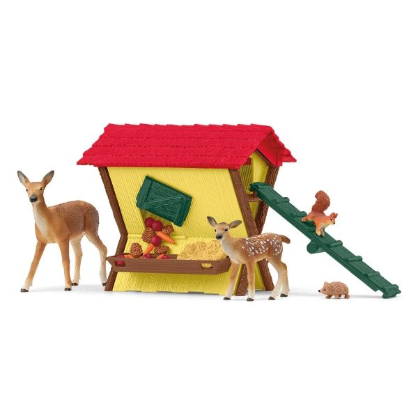 Schleich Farm World - Feeding the Forest Animals (18 Pieces)