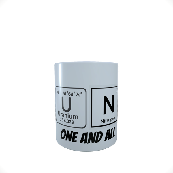 Carbon, Uranium, Nitrogen, Tennessine - Funny - Coffee Mug