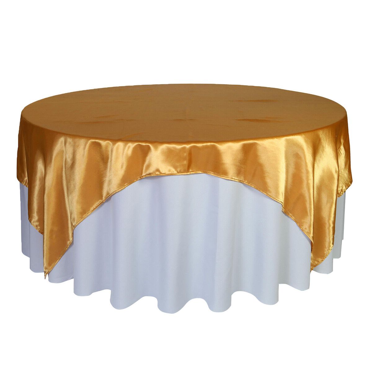 Gold Satin Table Overlay | Shop Today. Get it Tomorrow! | takealot.com