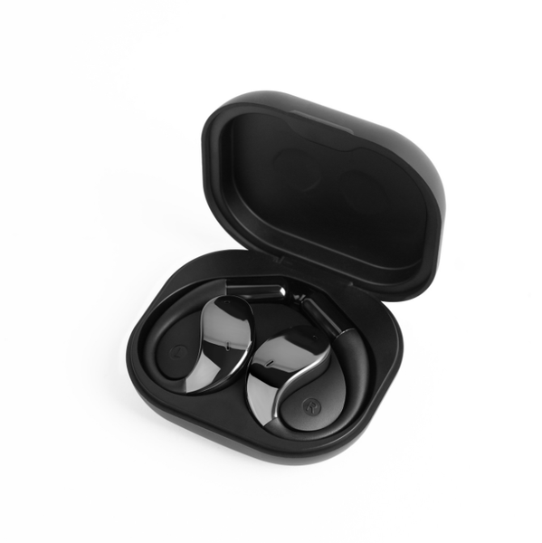 AI Translation Earbuds (BH33) - Black | Compatible with iOS/Android (1 Set)