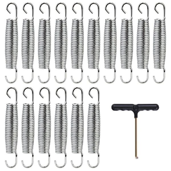 16 Pcs 5.5 Inch Heavy Duty Trampoline Replacement Springs