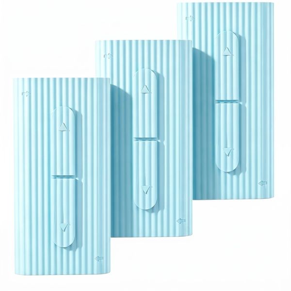 3 Pack Portable Dental Floss Pick Dispenser Cases