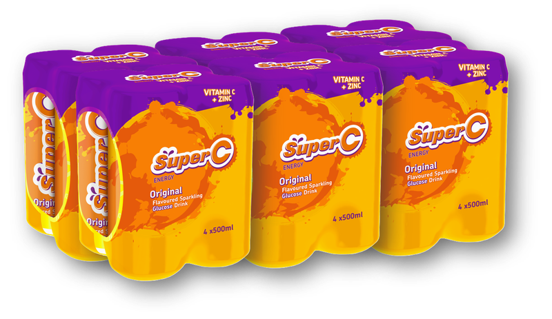 Super C Original Glucose Drink (Cans) 6 X 4 X 500ml