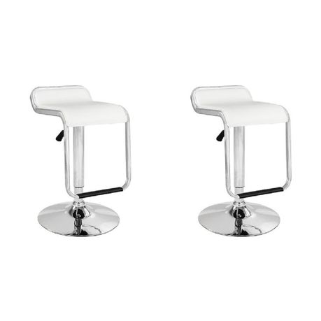Low Back Leather Bar Chair Stools, White Leather Bar Stools Without Backs