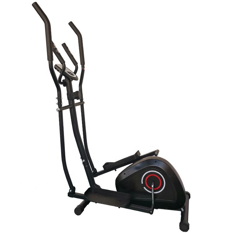 Zoolpro Elliptical Pedal Cardio Magnetic Exercise Bike - Black Red