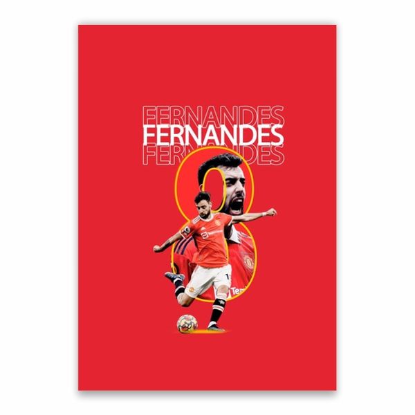 Bruno Fernandes 8 Poster - A1