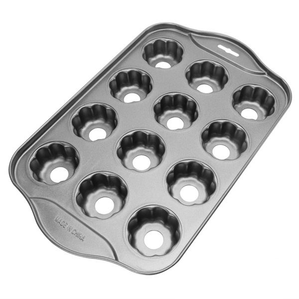 12 Cup of Mini Flower Tart Cheesecake Pan