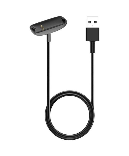 Sparq Active - Replacement USB Charger for Fitbit inspire 2 - Black