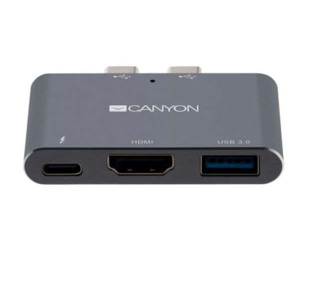 Canyon DS-1 3in1 Hub with Thunderbolt 3 -Space Grey